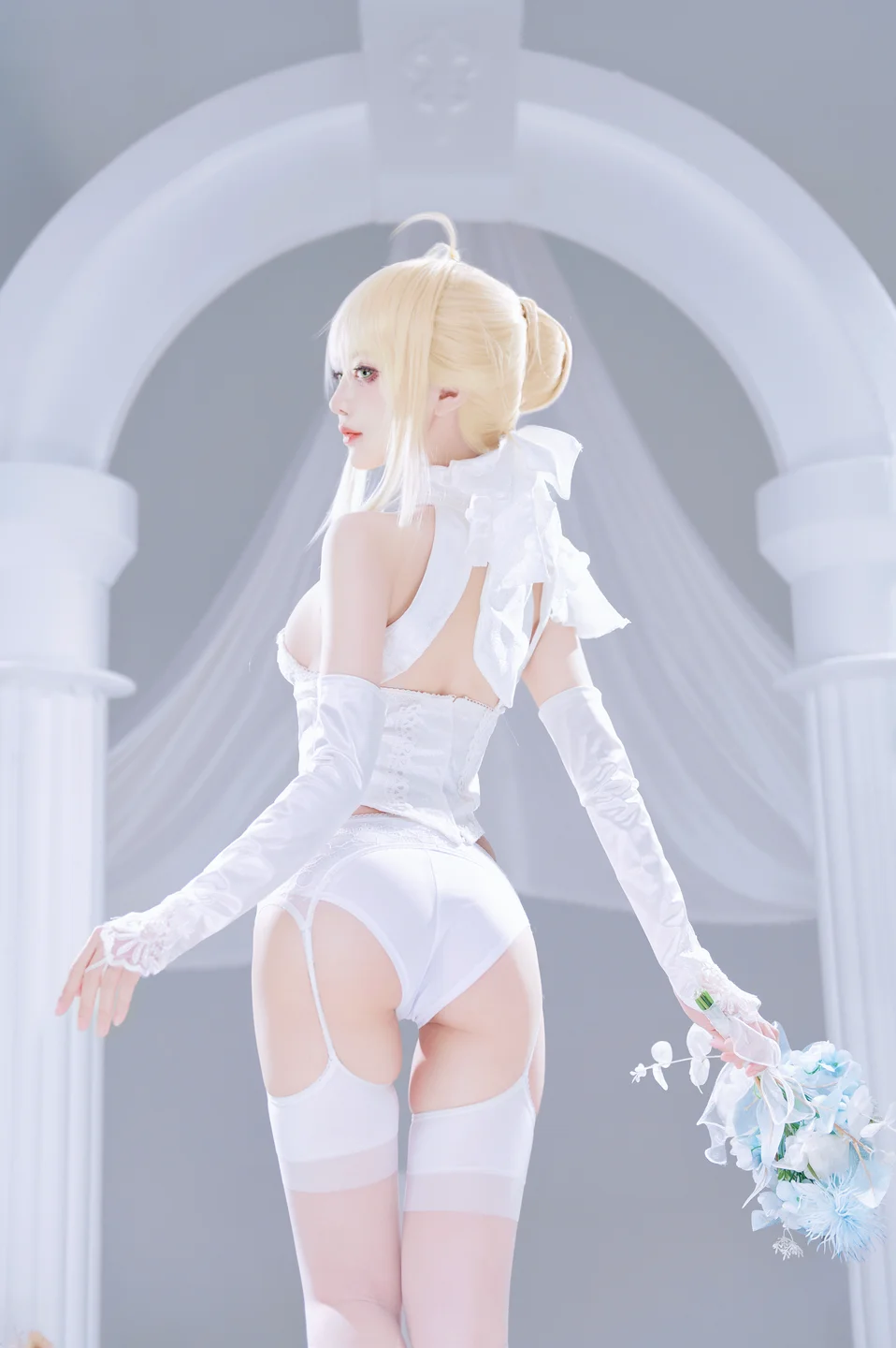 Shika小鹿鹿 - Fate Saber花嫁 [22P-284MB] tg@simisebaisi 【丝足阁】016.webp